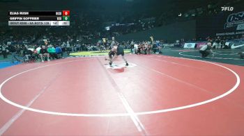 6A Boys 138 lbs Cons. Round 2 - Griffin Goffrier, West Salem Boys vs Elias Rush, Roseburg Boys
