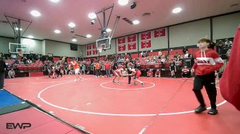 106 lbs Consi Of 8 #2 - Easton McCartney, Kiefer High School vs Blake Wilkinson, Skiatook HS