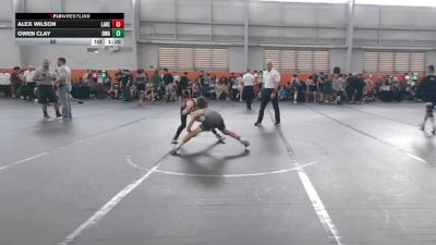 80 lbs Round 3 (6 Team) - Owen Clay, Donahue WA vs Alex Wilson, Lake WC