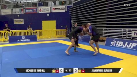 Juan Manuel Duran Jr vs Michael Lee Vant-Hul 2025 Pan IBJJF Jiu-Jitsu No-Gi Championship