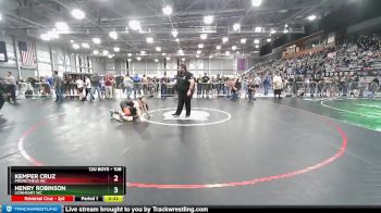 108 lbs Cons. Round 3 - Kemper Cruz, Prometheus WC vs Henry Robinson, Lionheart WC