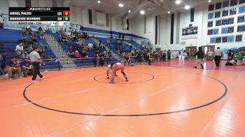 126 lbs Cons. Round 2 - Angel Paleo, Sweetwater Union vs Brandon Bowers, Santana