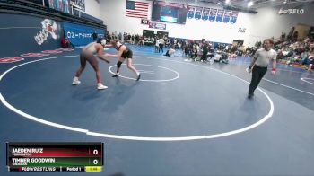 144 lbs Champ. Round 1 - Jaeden Ruiz, Torrington vs Timber Goodwin, Sheridan