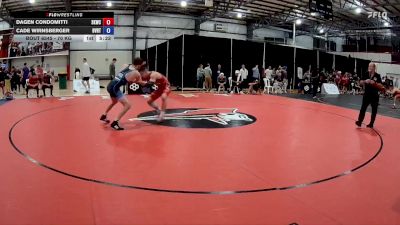 70 kg Cons. Round 6 - Dagen Condomitti, SKWC vs Cade Wirnsberger, Buffalo Valley Regional Training Center