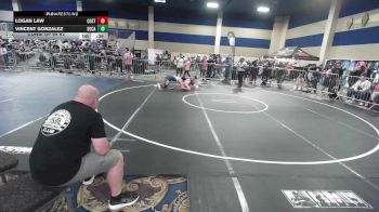150 lbs Consi Of 64 #2 - Logan Law, Costa TC vs Vincent Gonzalez, Socal Grappling