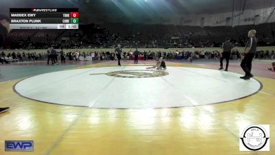 94 lbs Final - Maddex Ewy, Tonkawa vs Braxton Plunk, Coweta