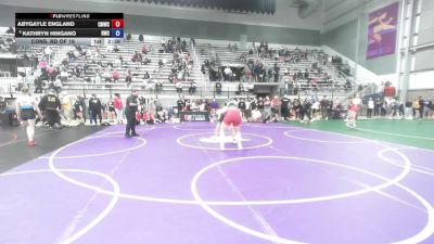 76 kg Cons. Rd Of 16 - Abygayle England, Colorado Mesa Wrestling Club vs Kathryn Hingano, Raider Wrestling Club