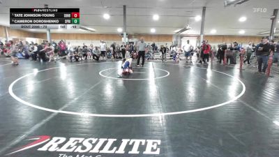 70 lbs Quarterfinal - Tate Johnson-young, Sunbury vs Cameron Doroshenko, Springbrook