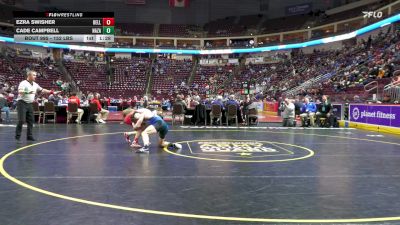 152 lbs First Round - Ezra Swisher, Bellefonte vs Cade Campbell, Nazareth Area