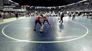 110 lbs Round Of 32 - Hayden Koptchak, Philipsburg-Osceola vs Carter Friday, Fort LeBoeuf