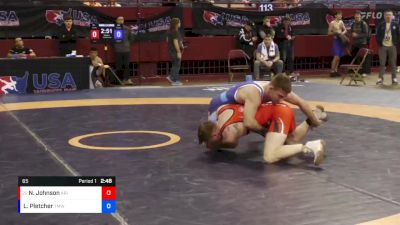 65 lbs Cons. Round 2 - Grant Martsolf, Indiana vs Michael McGee, Sunkist Kids Wrestling Club