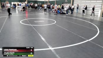 149 lbs Cons. Round 2 - Tyler Fouts, Briar Cliff (Iowa) vs John Finnegan, Colorado Mesa University