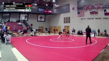 131 lbs Quarterfinal - Ella Finding, Simon Fraser University vs Jamie Laswell, Fort Hays State