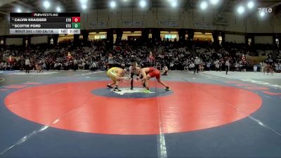 150-2A/1A Quarterfinal - Calvin Kraisser, Centennial vs Scottie Ford, Kent County
