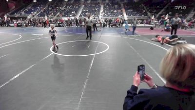 37 lbs Semifinal - Krew Kafer, Matpac Wrestling ND vs Theo Marks, No Team