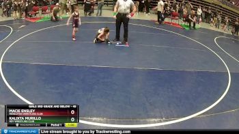 45 lbs Semifinal - Macie Ensley, Middleton Wrestling Club vs Kalixta Murillo, Roy Wrestling Club