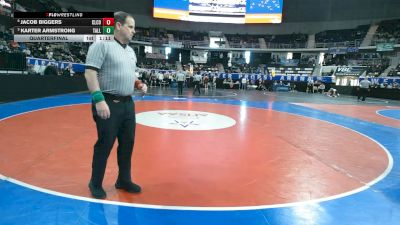 1A-4A 132 Quarterfinal - Karter Armstrong, Tallassee vs Jacob Biggers, Cleburne County