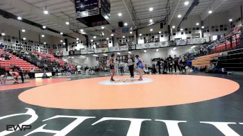 126 lbs Semifinal - Brooklyn Segraves, Broken Arrow JH Girls vs Jordan Azar, Sapulpa High School Girls