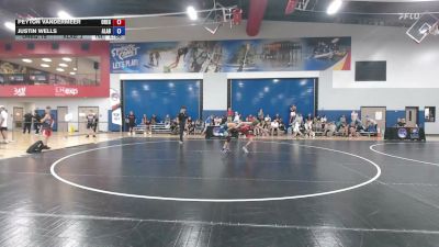100 lbs Peyton VanDerMeer, Oregon vs Justin Wells, Alabama