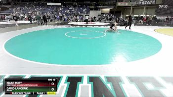 132 lbs Cons. Semi - David Lakoduk, NWWC vs Isaac Rust, Wrestling Rhinos Wrestling Club