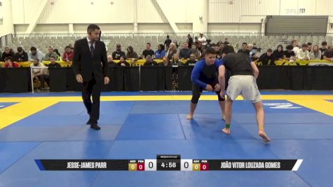João Vitor Louzada Gomes vs Jesse-James Parr 2025 World IBJJF Jiu-Jitsu No-Gi Championship