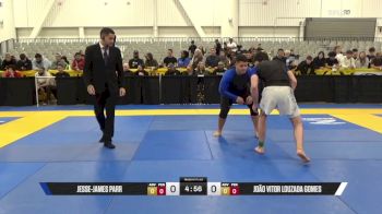 João Vitor Louzada Gomes vs Jesse-James Parr 2025 World IBJJF Jiu-Jitsu No-Gi Championship