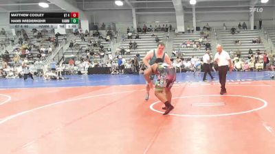 285 lbs Rr Rnd 1 - Matthew Cooley, GT 4238 - HSB vs Hans Wiederkehr, Hammer Wrestling Club - HSB