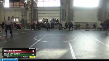 115 lbs Round 3 (6 Team) - Matthew Almedina, Mat Assassins vs Blaze Van Gundy, Team 922