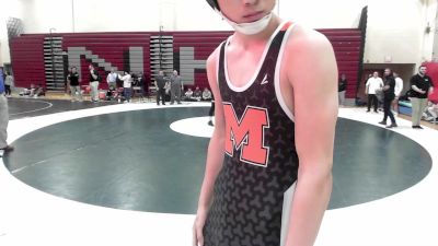 150 lbs Consi Of 8 #1 - Oterrio Brown, Derby/Oxford/Holy Cross vs Matthew Mei, Montville/Plainfield