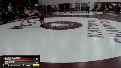 141 lbs Quarterfinal - Austin Gabbert, Augsburg vs Sam Kotch, TCNJ