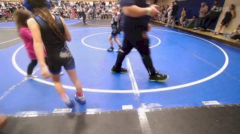 51 lbs Rr Rnd 1 - Tiana Byrne, Miami Takedown Club vs Arya Carter, Bartlesville Wrestling Club