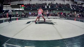 285 lbs Champ. Round 1 - Sean Carroll, Northern Illinois vs Jose Medina, Unattached