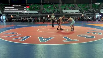 1A-4A 215 Champ. Round 2 - Brayden English, Pleasant Valley vs Dean Boxley, Alexandria HS