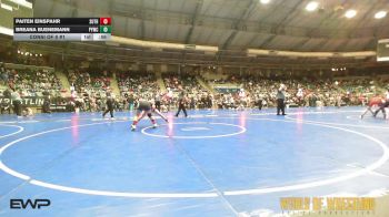 120 lbs Consi Of 8 #1 - Paiten Einspahr, Sutherland vs Breana Buenemann, Palmyra Youth Wrestling Club