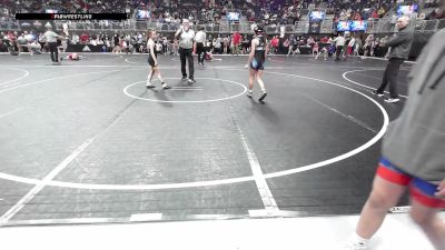 85-91.6 lbs Consi Of 8 #2 - Hadley Page, East Kansas Eagles vs Emmelia Sherman, Winnetonka Youth Wrestling