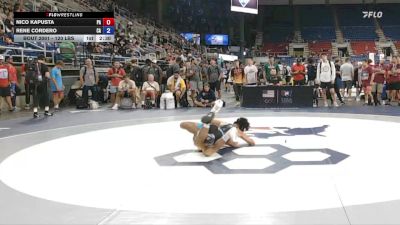 120 lbs Cons. Rd Of 64 - Teequavious Mills, GA vs Peyton Schoettle, IN