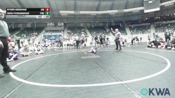 40 lbs Final - Ryker Needham, Coweta Tiger Wrestling vs Zeke Fitzsimmons, TTWC Blue