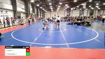 182 lbs Consi Of 4 - Cort Catlin, WY vs Conor Mccloskey, GA