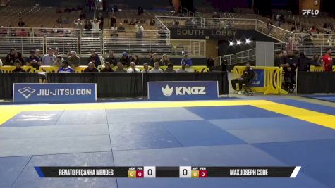Max Joseph Code vs Renato Peçanha Mendes 2025 Pan Jiu Jitsu IBJJF Championship