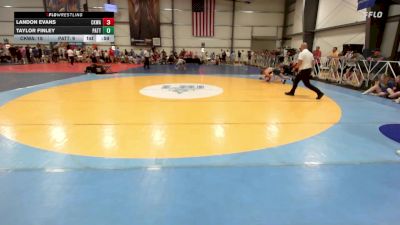 138 lbs Rr Rnd 1 - Landon Evans, CKWA vs Taylor Finley, Patton Trained Blue