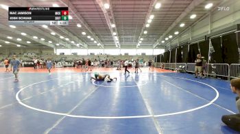 80 lbs Semifinal - Mac Jamison, Micky's Maniacs Blue vs Josh Schuab, TSB