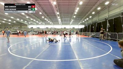 80 lbs Semifinal - Mac Jamison, Micky's Maniacs Blue vs Josh Schuab, TSB