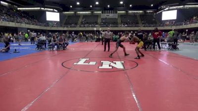 150 lbs Round Of 16 - Isaiah Hill, Petersburg vs Ronin Chmelewski, Lewes