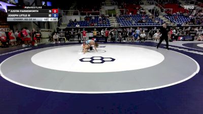 113 lbs Champ. Rd Of 64 - Justin Farnsworth, PA vs Joseph Little III, NC