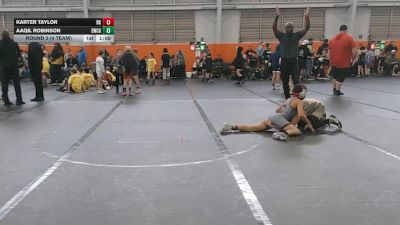 92 lbs Round 2 (4 Team) - Aaqil Robinson, Empyre WC Gold vs Karter Taylor, Rising Kingz