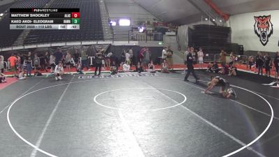 110 lbs Champ. Round 5 - Matthew Shockley, Alaska vs Kaeo Akoi- Eleogram, Hawaii