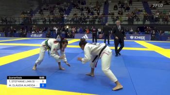 THALYTA STEFHANE LIMA SILVA vs MARIA CLÁUDIA ALMEIDA SILVA 2024 European Jiu-Jitsu IBJJF Championship