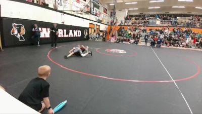 110 lbs Semifinal - Tanner Myers, Thermopolis Middle School vs Luke Gale, Riverton Middle School