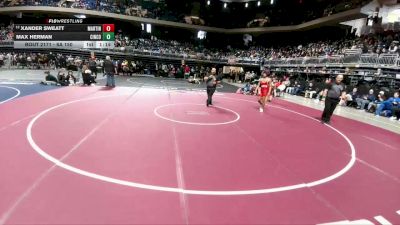 6A 150 lbs Quarterfinal - Xander Sweatt, Arlington Martin vs Max Herman, Katy Cinco Ranch