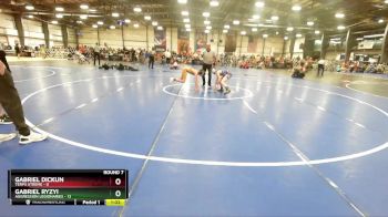84 lbs Rd# 10- 4:00pm Saturday Final Pool - Gabriel Dickun, Terps Xtreme vs Gabriel Ryzyi, Aggression Legionaries